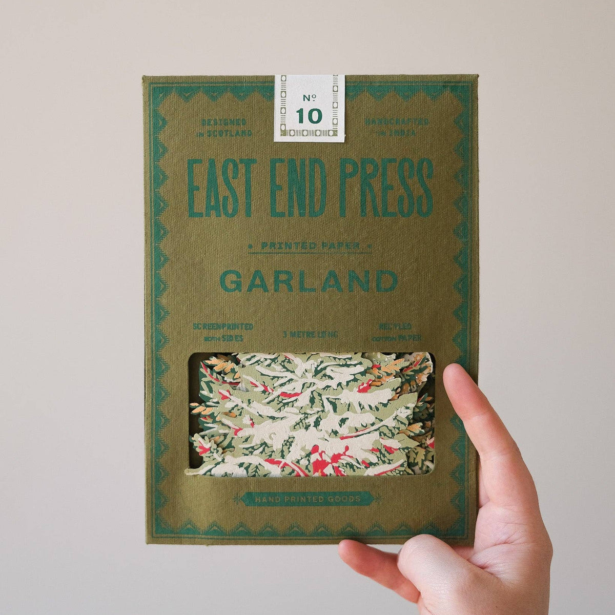 Forest Trees Decorative Winter Garland
