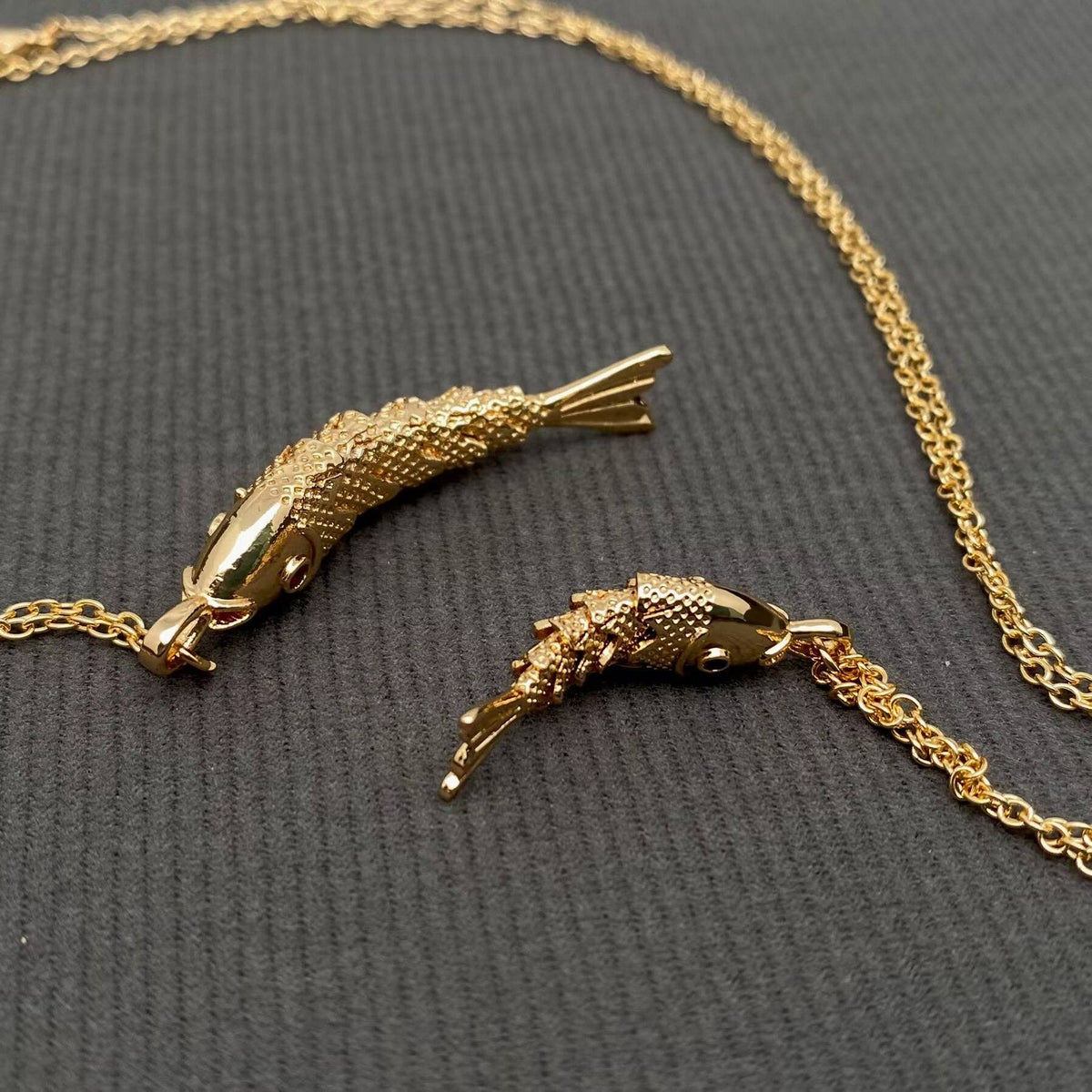 Swinging Fish Necklace