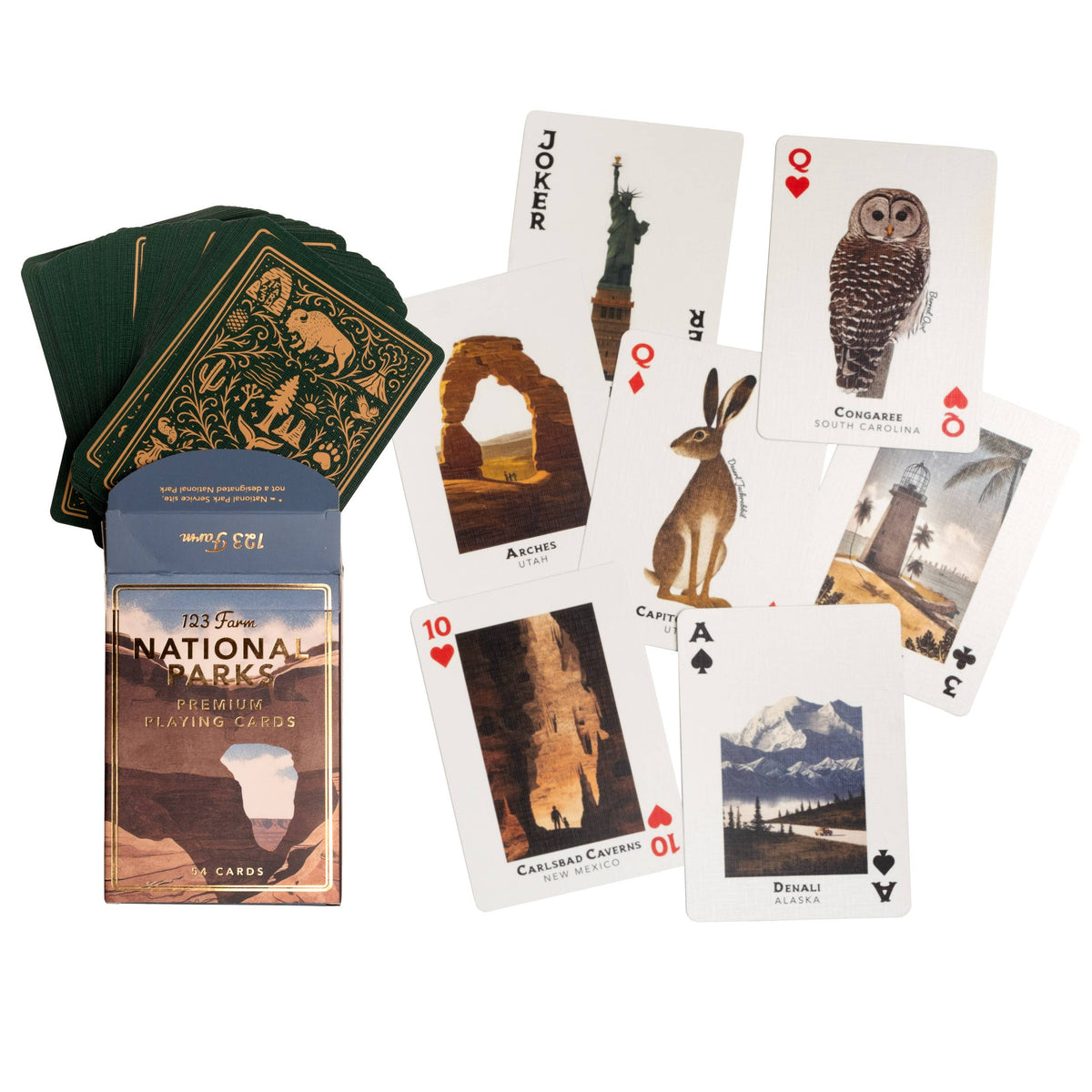 National Parks Playing Cards