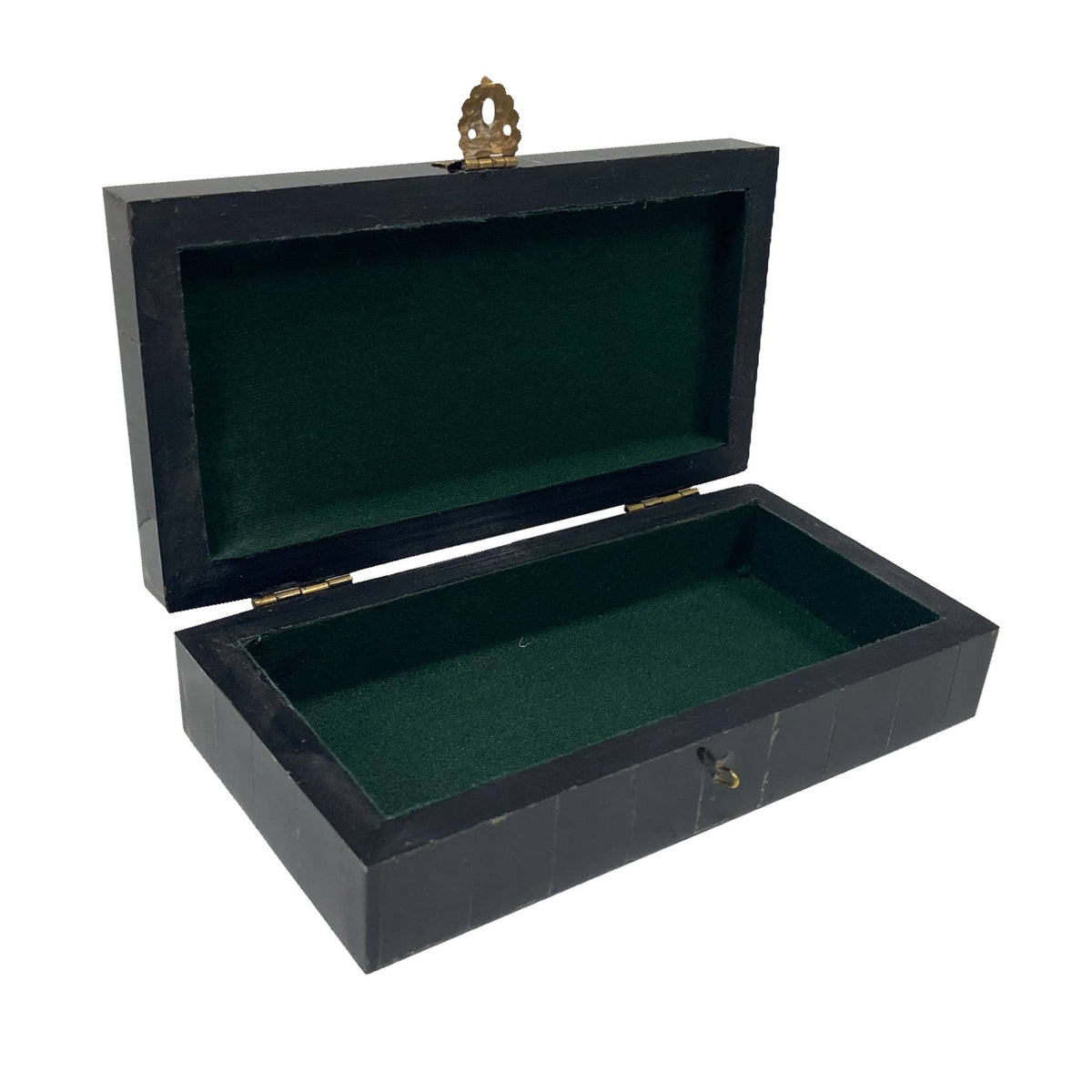 Spider in Web Engraved Horn Box-thumbmail-2