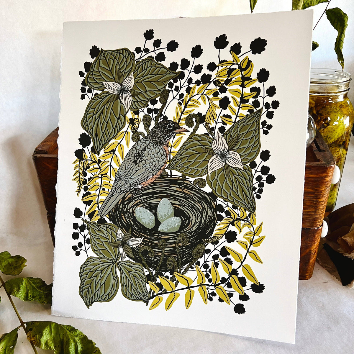 Wakerobin - 14x11 Print-thumbmail-1