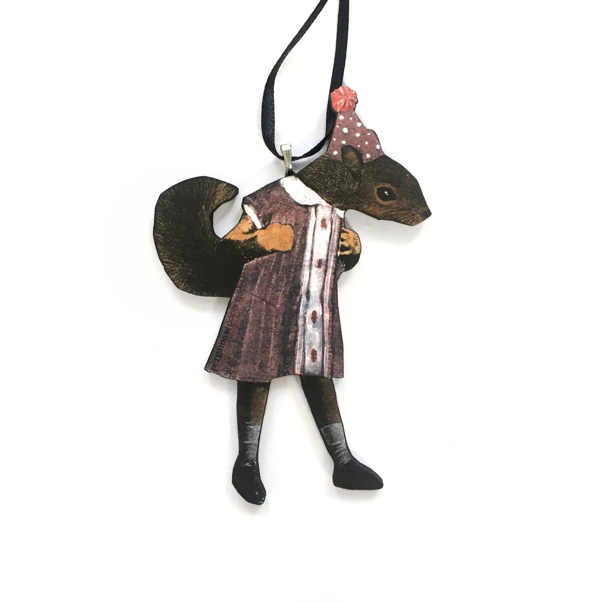 Squirrel Christmas Ornament-thumbmail-3