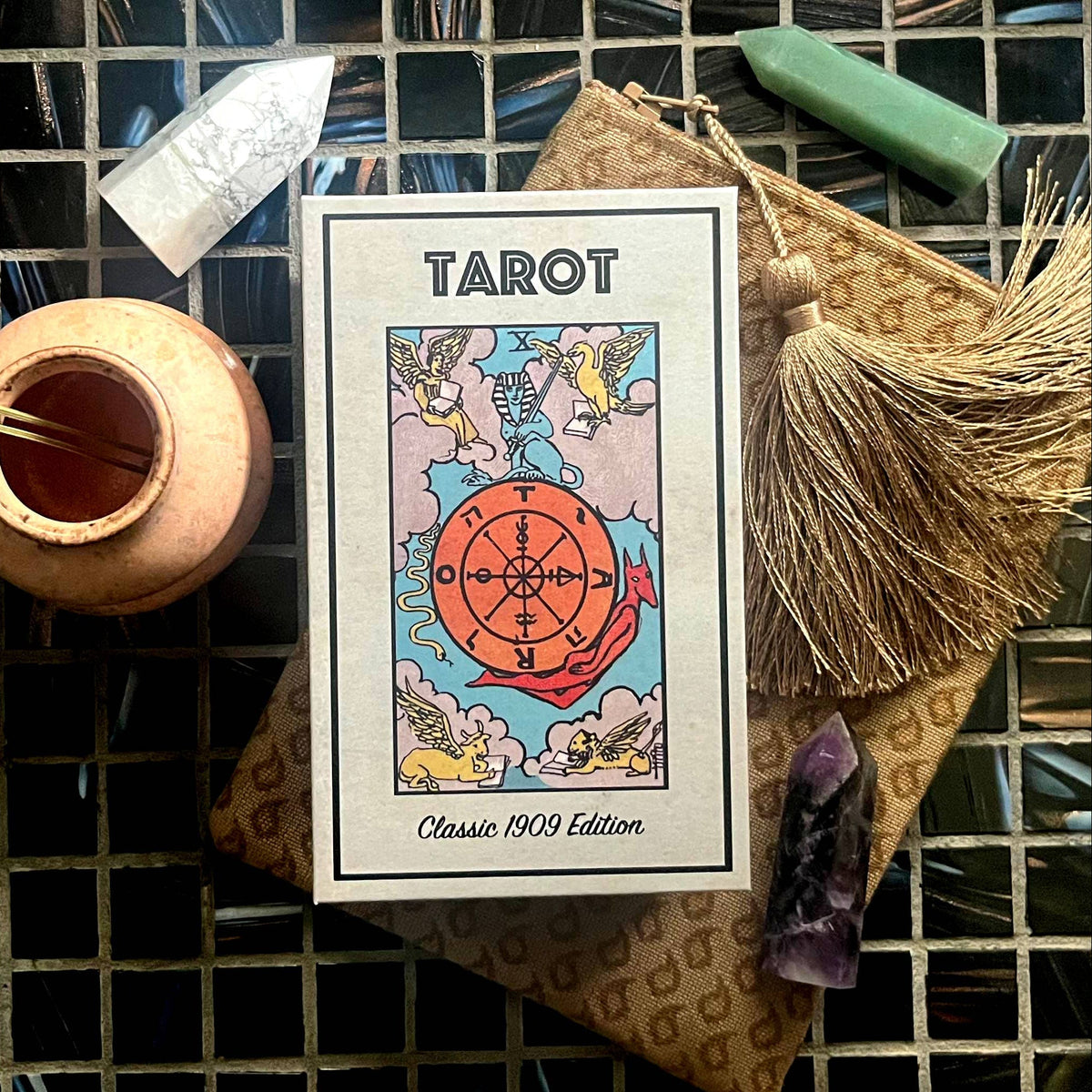 Classic 1909 Tarot Deck & Guide-thumbmail-1