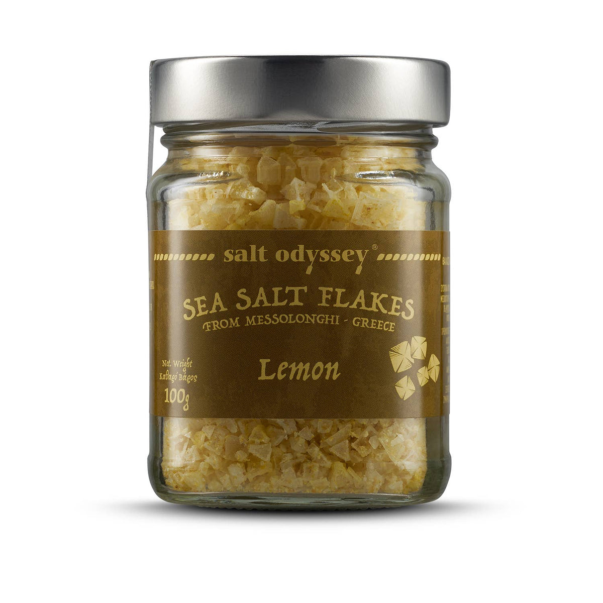 Sea Salt Flakes with Lemon