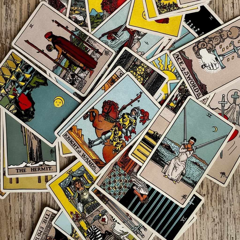 Classic 1909 Tarot Deck & Guide-thumbmail-2