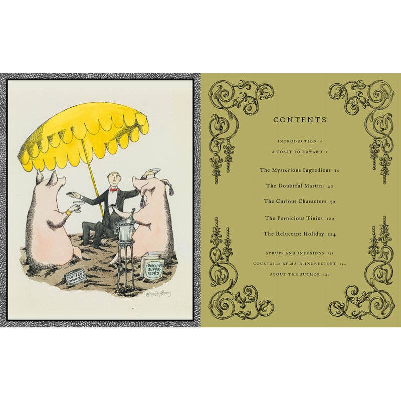 Edward Gorey Cocktail Recipe Book, “Uneasy Elixirs”-thumbmail-3