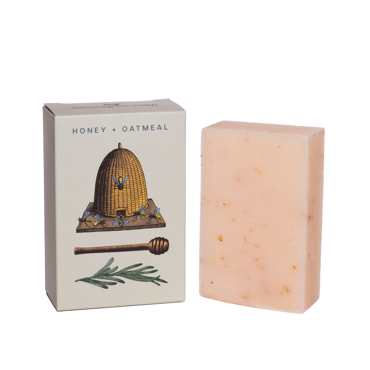 Honey + Oatmeal Organic Bar Soap-thumbmail-2