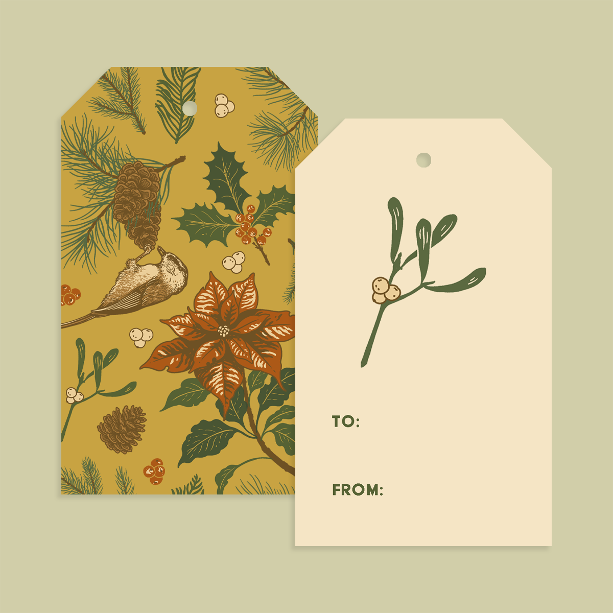 Gift Tag Set of 8: Holiday-thumbmail-1