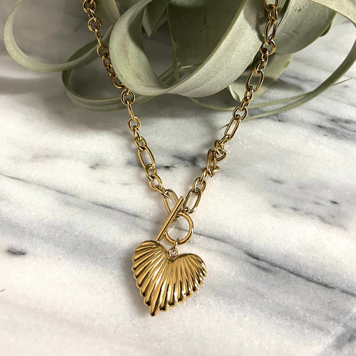 Gold Heart Necklace