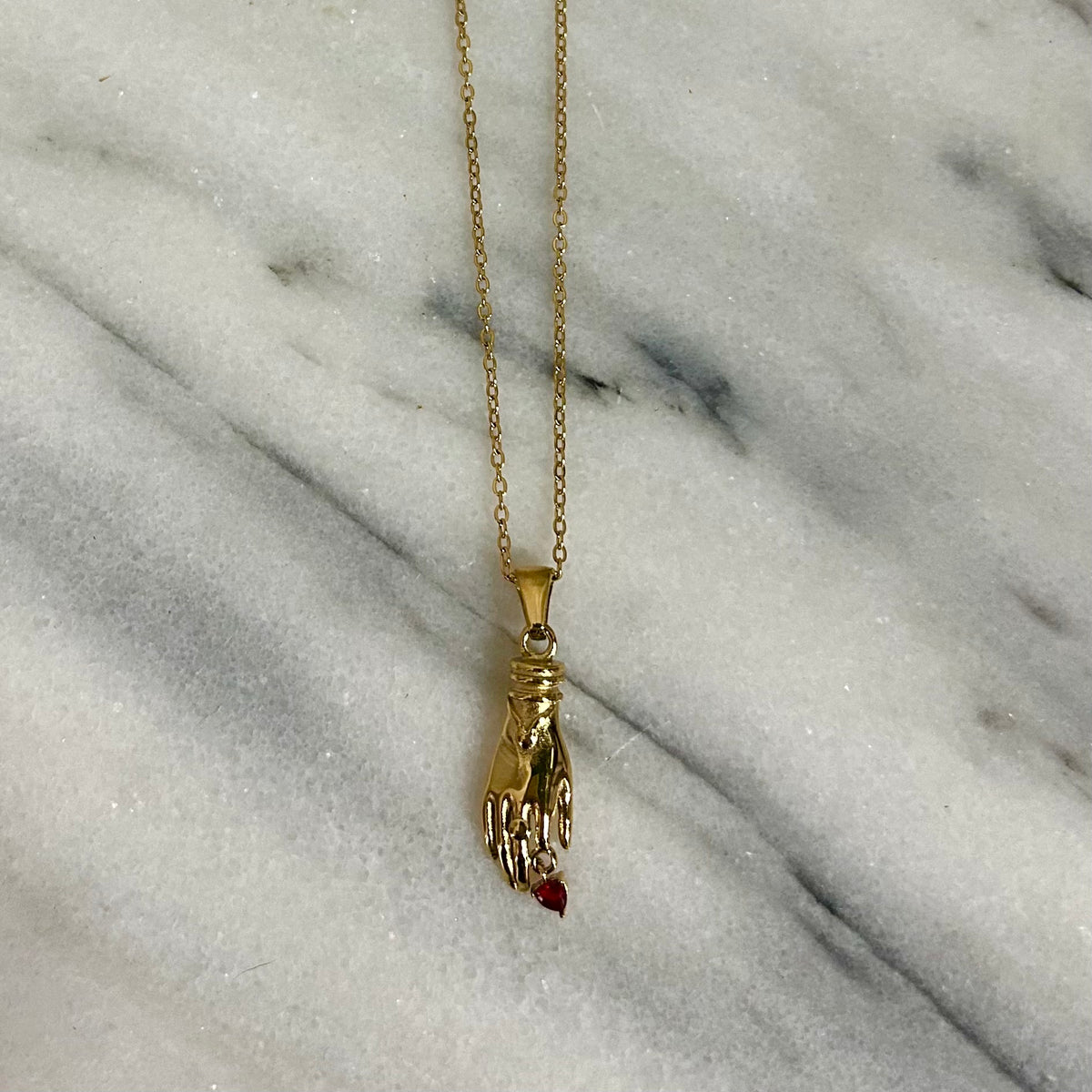 Heart & Hand Necklace-thumbmail-3