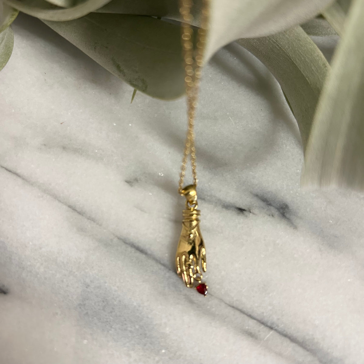 Heart & Hand Necklace-thumbmail-2