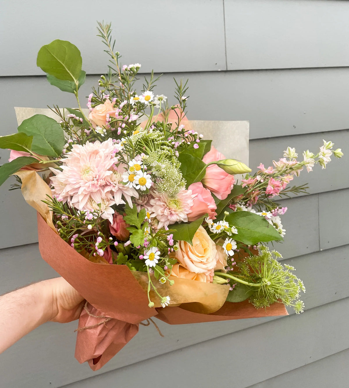 Seasonal Wrapped Bouquet