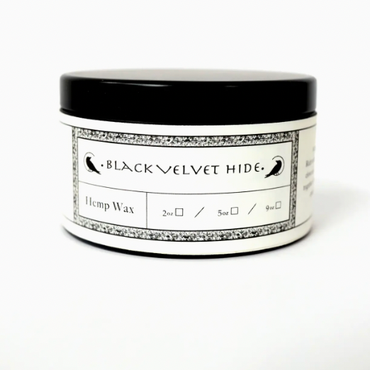 Black Velvet Hide Candle-thumbmail-2