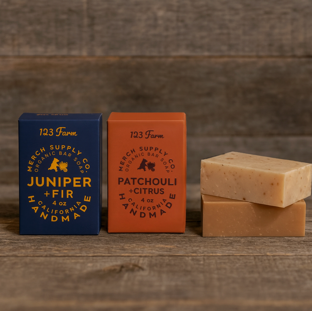 Patchouli + Citrus Organic Bar Soap-thumbmail-1