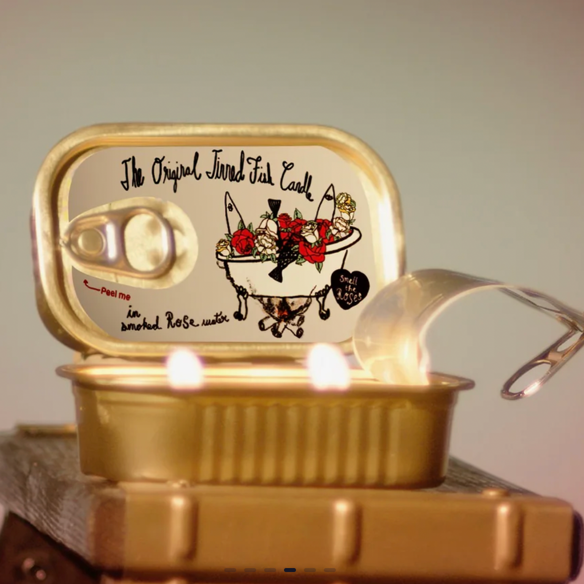 Tinned Fish Candle: Smoked Rose Water-thumbmail-3