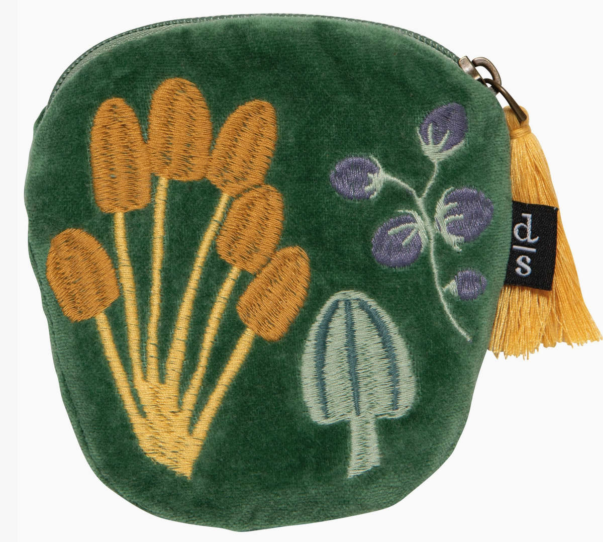 Embroidered Velvet Coin Purse-thumbmail-4