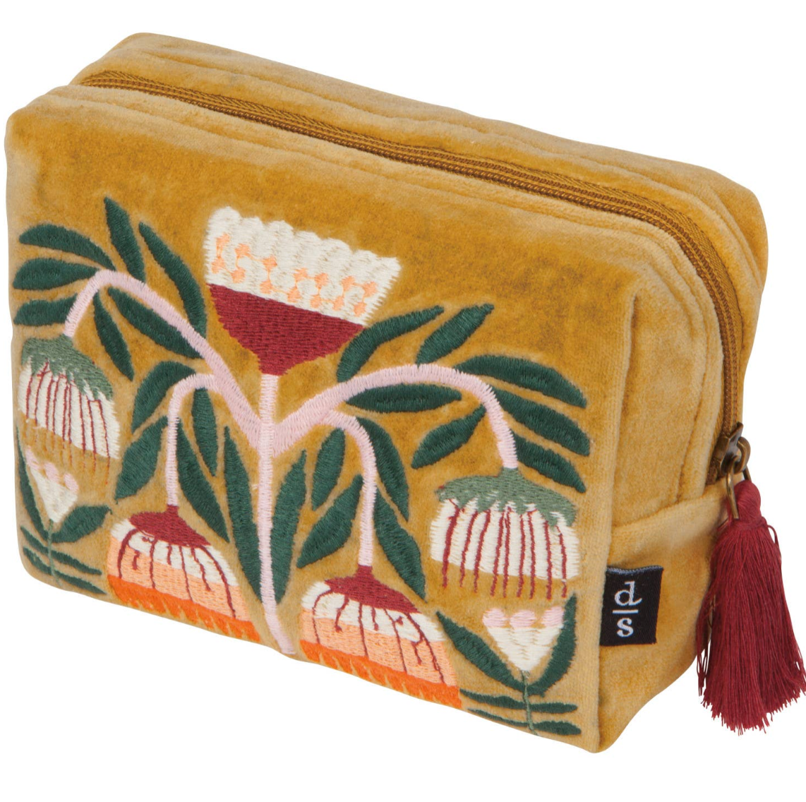 Embroidered Rectangular Pouch-thumbmail-5