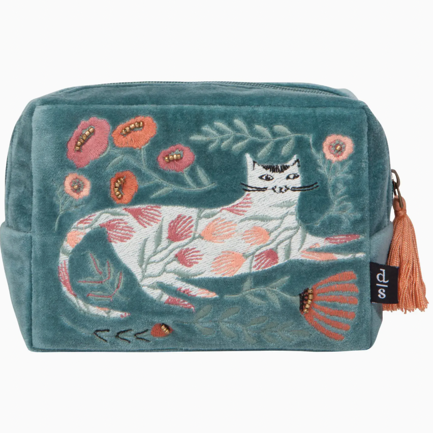 Embroidered Rectangular Pouch-thumbmail-6