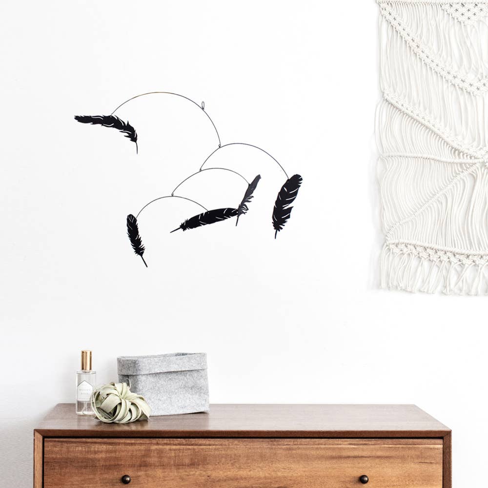 Falling Feather Hanging Mobile-thumbmail-1