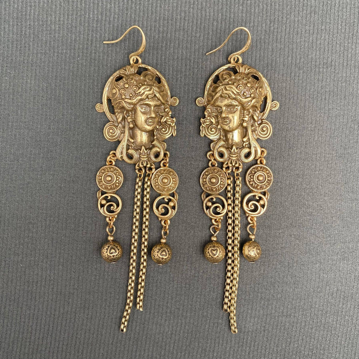 Golden Goddess Earrings