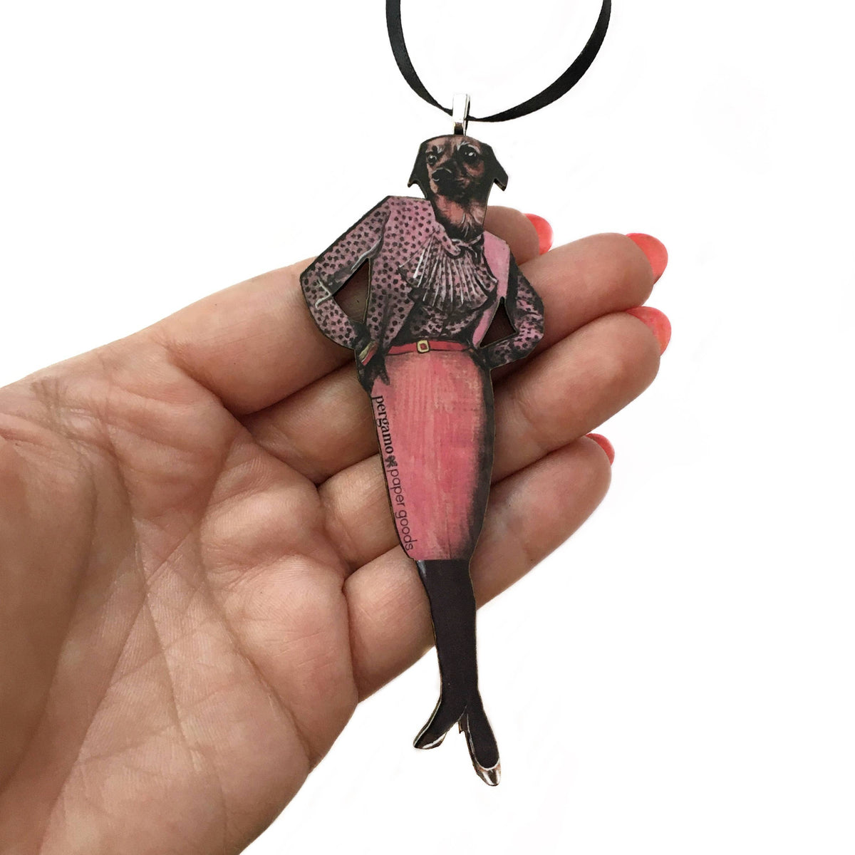 Office Dog Christmas Ornament-thumbmail-2