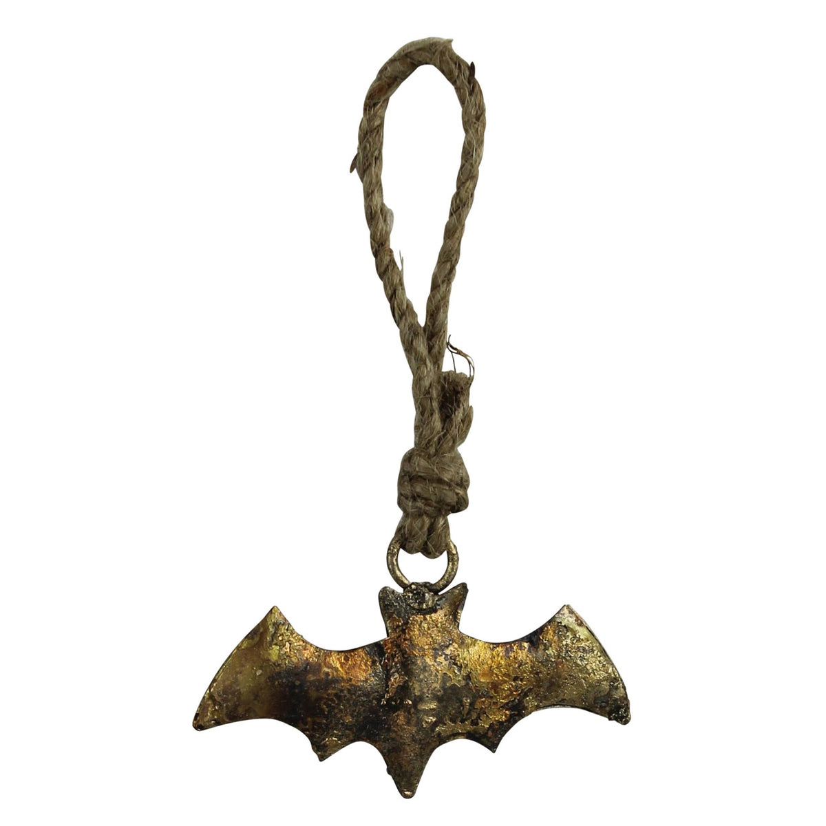 Antique Brass Hanging Bat