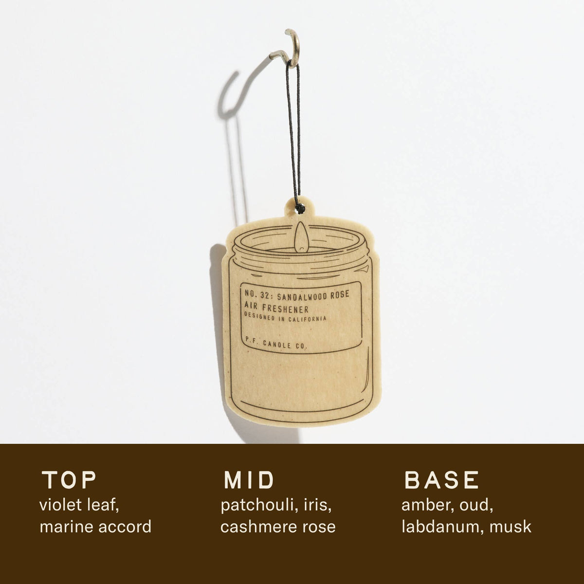 Sandalwood Rose Air Freshener