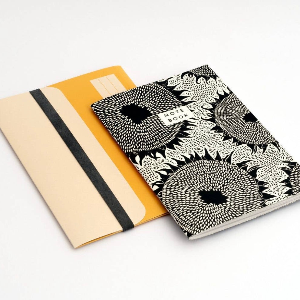Sunflower Notebook + Folder